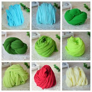 Fleurs décoratives 30pcs Multicolor Nylon Stockage Ronde Flower Material Tensile Accessoire Handmade Wedding DIY