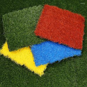 Decoratieve bloemen 30x30cm kunstgras tapijt tuinieren rekwisieten synthetisch landschap gazon mat turf bruiloft tuin decoratie