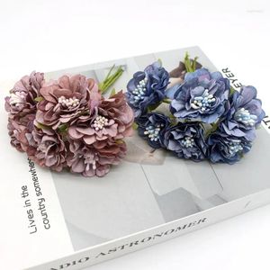 Decoratieve bloemen 36 % 4 cm zijde pioen pioenroos kunstmatige rozenbloemt home bruiloft decoratie diy krans geschenkdoos plakboeking ambacht nep