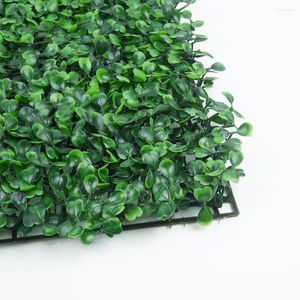 Fleurs décoratives 40 60 cm en plastique pelouse artificielle herbe verte plante carrée maison mur rouleau tapis décoration de jardin tapis de paysage