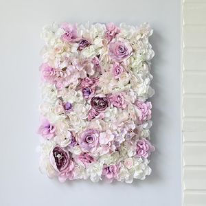 Fleurs décoratives 40x60cm Simulation automne fleur mur fond pour vitrine mariage arc soie photographie accessoires décor