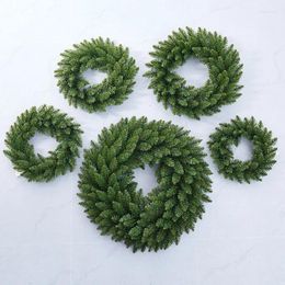 Decoratieve bloemen 45/50 Plant Artificial PE kerstkrans Fir Pine Branch Decoratie Vine Home