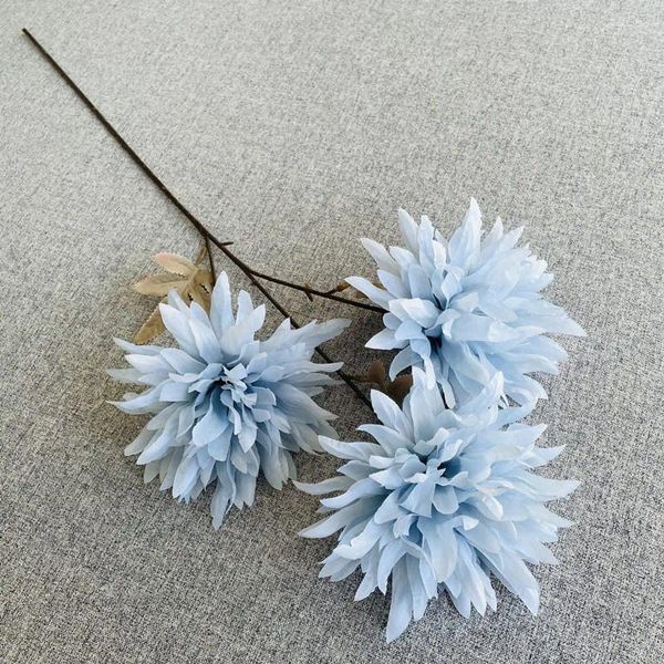 Decoratieve Bloemen 5 Takken Chrysant Kunstmatige Thuis Tafel Bruiloft DIY Vakantie Decoratie Ornament