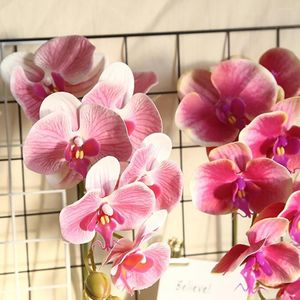 Fleurs décoratives 50% 1Pc Faux Orchidée Plante Naturelle LifelikeS1 Produits Ménagers Plantes Artificielles Décoration Pour Les Magasins