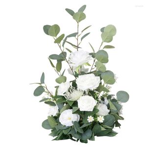 Decoratieve bloemen 594C Wedding Guide Bloemt Bouquet Floral Crafts Supplies for Holiday Year Birthday Decoration