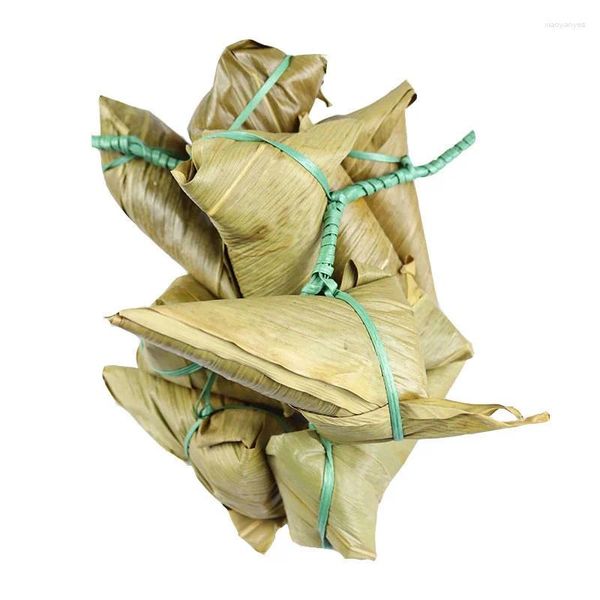 Fleurs décoratives 5pc / lot simulation zongzi brun riz gluant boulettes d'enseignement aides qui tirent des accessoires.