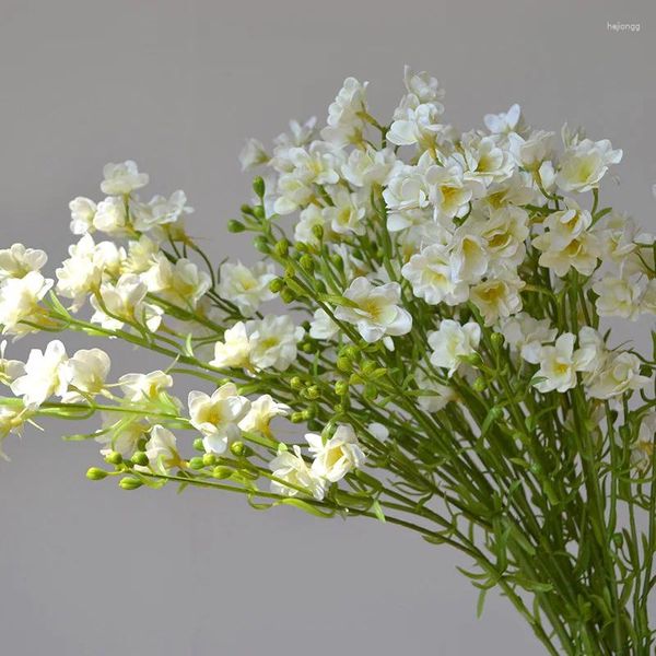 Fleurs décoratives 5pcs Violets de luxe Luxe