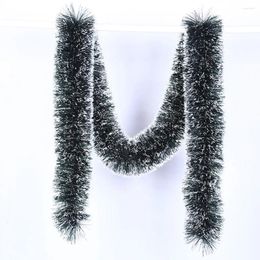 Fleurs décoratives 5 acèdes rubans de décoration de Noël polyvalent guirlande durabilité durable à l'intérieur ou à l'extérieur élégant