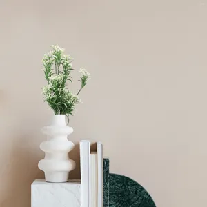 Decoratieve Bloemen 6 Bossen Kunstmatige Groene Planten Kunstmatige Bloemstukken Tafel Centerpieces Faux Boeket