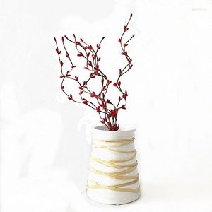 Decoratieve Bloemen 6 Stuks/partij 9 Tak 12 Inch Pip Berry Pick Voor Bloemen Centerpieces