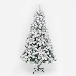 Decoratieve bloemen 60/90 cm witte kerstboom buiten indoor home decoratie PVC materiaal herbruikbare bomen 2023 jaar decor xmas cadeau