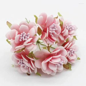 Fleurs décoratives 60pcs 3,5 cm