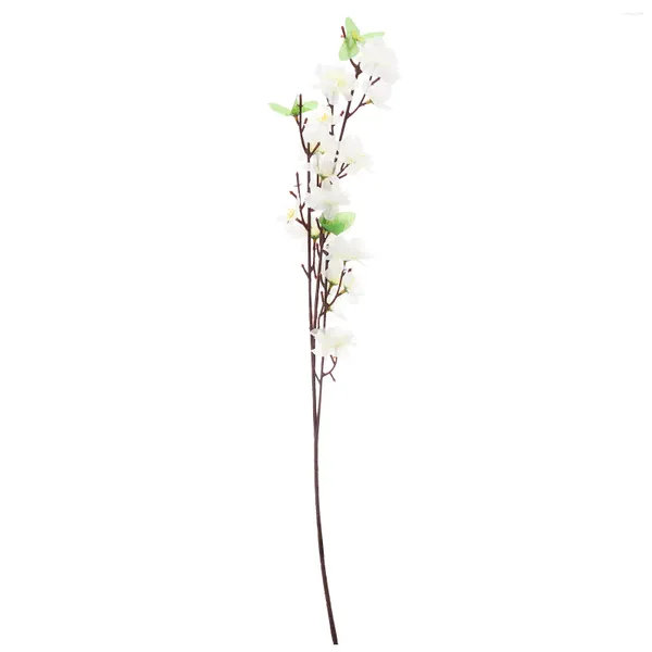 Fleurs décoratives 65 cm Fleur de simulation de fleur de pêche artificielle pour décoration de mariage décoration intérieure