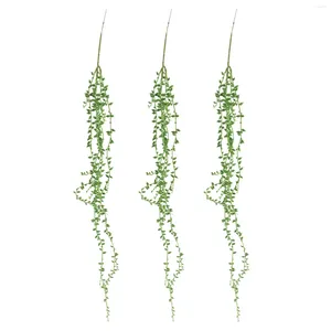 Fleurs décoratives 72 cm plante artificielle corde de corde suspendue suscite de la maison de décoration intérieure fournitures de bureau