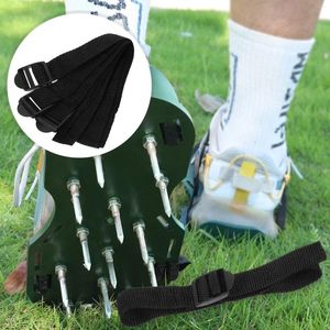 Decoratieve Bloemen 8 Stuks Gazon Spike Veters Schoen Schoenen Bandjes Gras Spiked Beluchter Voor Patio Sandalen Nylon Bodem Yard Tool handleiding