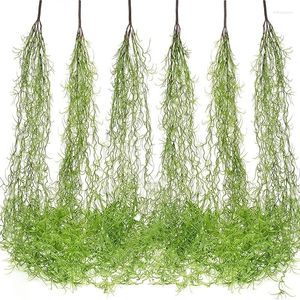 Decoratieve bloemen 85 cm groene kunstplant mos klimop varen wijnstok huis tuin decoratie bruiloft festival muur hangend blad nep bloem