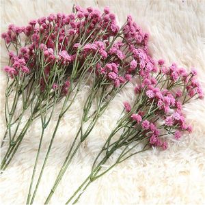 Decoratieve Bloemen 90 Hoofden Starry Gypsophila Kunstbloem Nep Arrangement Bruiloft Gevoel Zachte Gel Woondecoratie