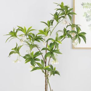 Fleurs décoratives 90cm plante verte artificielle fausses Branches plantes de Simulation pour la décoration des arbres décorations de bureau à domicile