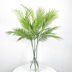 decoratieve bloemen 94cm 5 vorken grote kunstmatige palmboom nep planten tropische plastic bladeren grote takken voor huis tuin buiten decor