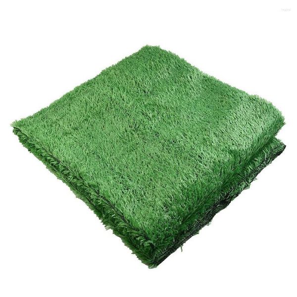 Accessoires de fleurs décoratives tapis de gazon artificiel pelouse 2 cm d'épaisseur bricolage pour les accessoires de jardinage scolaire Micro aire de jeux de la maternelle