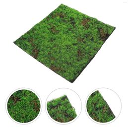 Decoratieve bloemen Area Tapijten gesimuleerd Moss Lawn Garden Artificial Turf Fake False Grass voor landschapsarchitectuur Micro Scene