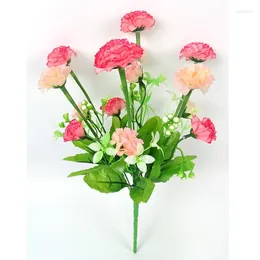 Fleurs décoratives artificielles 14 lilas fleur de soie petit paquet d'usine d'oeillers de haute qualité directe