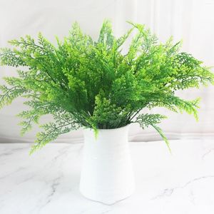 Decoratieve bloemen Kunstmatige waterplanten groene lange stam adiantum pseudo plant takken kerstbruiling family office el decoratie