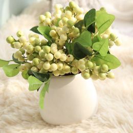 Decoratieve bloemen kunstmatige bessen planten simulatie fruitbloem bruiloft boeket home party decoratie tuin arrangement diy