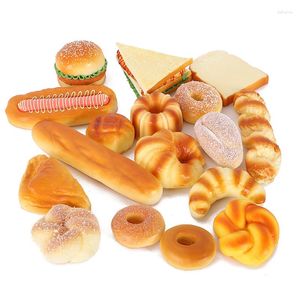 Decoratieve Bloemen Kunstmatige Brood Simulatie Voedsel Model Nep Donut Home Decor Cake Etalage Pography Props Tafel Grappig