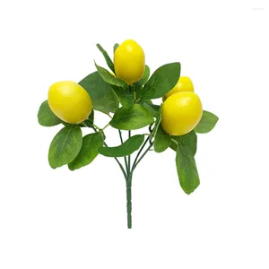 Fleurs décoratives Artificial Bunch Spring Green Plants Plants Cithons Pographie Props Flores Ornements Home Decor