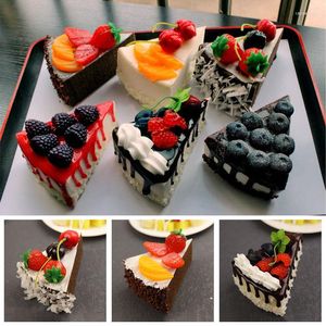 Decoratieve bloemen kunstmatige cakes dessert nep voedselbrood simulatie cake model pography props display ornament keukentafel decoratie