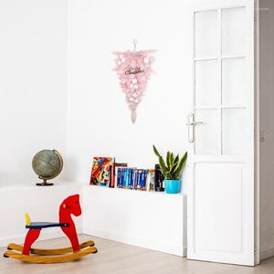 Decoratieve bloemen kunstmatige kerstboom ornament hangende decoratie huisdeur muur hanger krans cadeau slinger