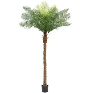 Fleurs décoratives cocotier artificiel en pot faux palmier Simulation plante intérieur plancher Tropical bonsaï maison bureau jardin décoration