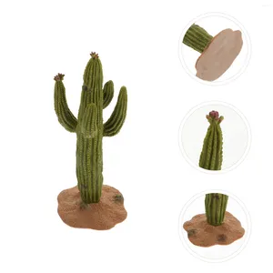 Fleurs décoratives artificielles, plante verte du désert, modèle de décoration de Table, faux Cactus en Pvc, artisanat
