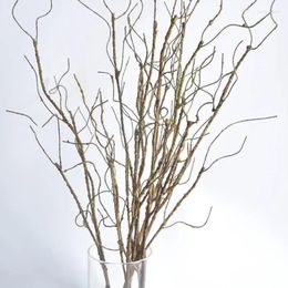 Fleurs décoratives artificielles arbres secs foliage feuillage plante d'origine de bois d'orage de chant de mariée