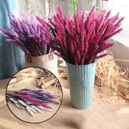 Decoratieve bloemen kunstmatige nepplant chic rustiek plastic voor bruiloft decor tafel centerpieces