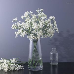 Fleurs décoratives fleur artificielle 61 CM gypsophile Bouquet Arrangement accessoires maison salon Table décoration faux