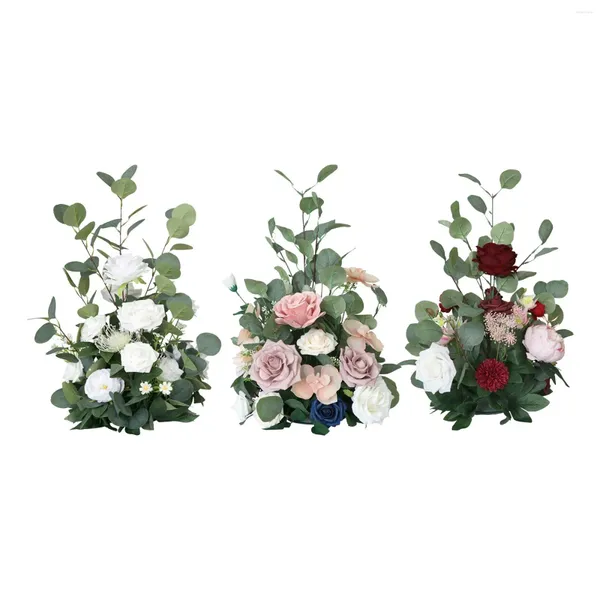 Fleurs décoratives arrangement de fleurs artificielles