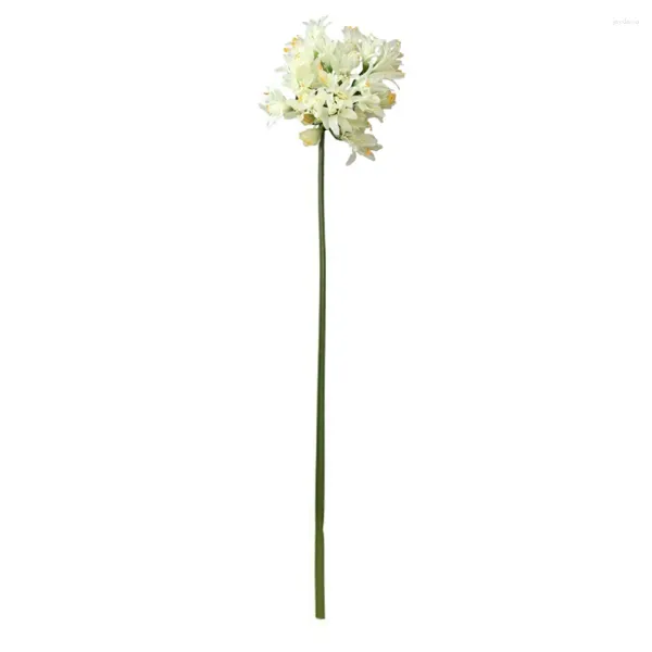 Fleurs décoratives fleur artificielle violet blanc décoration de fête fournitures de mariage faux