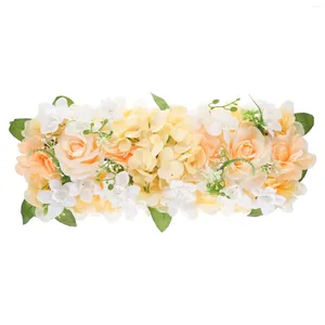 Fleurs décoratives fleur artificielle ornement de mariage suspendus décor saint valentin fausse Rose
