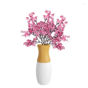 Fleurs décoratives Gypsophila artificielles, fausses plantes, Bouquets floraux DIY, Table d'arrangement au toucher réel
