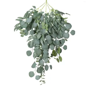 Decoratieve Bloemen Kunstmatige Klimop Groene Plant Nepbloem Eucalyptus Wijnstok Muur Opknoping Bruiloft Decoraties Lente Buiten Tuin Huis