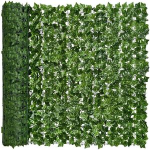 Decoratieve Bloemen Kunstmatige Ivy Hedge Groene Blad Hek Panelen Nep Planten Faux Privacy Scherm Voor Thuis Outdoor Tuin Balkon Decoratie