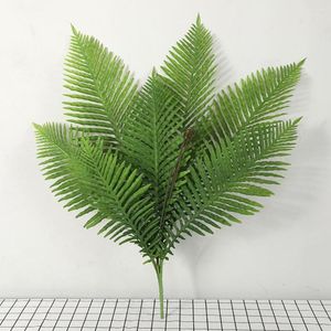 Decoratieve Bloemen Kunstmatige Bladeren Multifunctionele Handgemaakte Plastic Simulatie Chrysalidocarpus Display Voor Geschenken