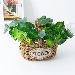 Mini feuilles de Lotus artificielles décoratives, plantes d'arbre vert, faux bonsaï, feuilles de cuivre au toucher réel pour décoration de maison et de bureau