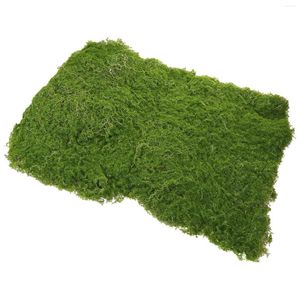 Decoratieve bloemen Kunstmatig mos Mos DIY Gras Lawn Sand Table Model Decoratie Turf voor nep versiering Plastic mat bonsai