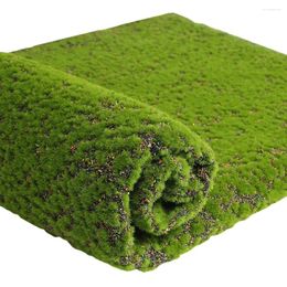 Fleurs décoratives Mousse artificielle simulée mur vert aménagement paysager Micro décor de paysage décorations de gazon accessoire de disposition accessoire fausse fleur