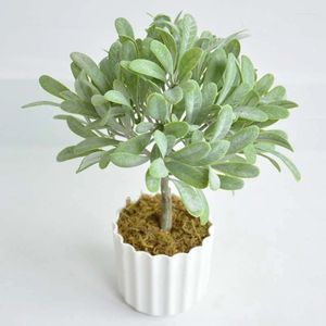 Decoratieve bloemen Kunstmatige olijfbomen Groene planten Kleine ingemaakte kerst Halloween vakantie Tafelbladdecoratie Bonsai