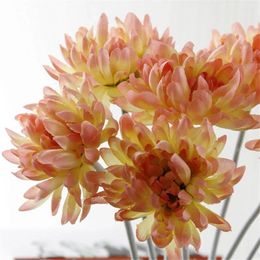 Fleurs décoratives plante ornementale artificielle chrysanthème Dianthus Caryophyllus faux bonsaï maison bureau décorer