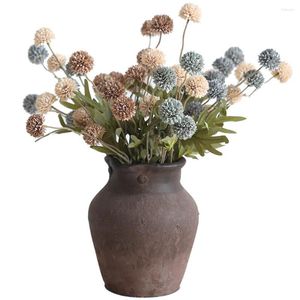 Decoratieve Bloemen Kunstmatige Sierplant 5 Hoofden Pugongs Vijver Lelie Valse Bonsai Home Office Versieren